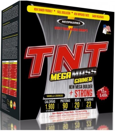 TNT 12 Libras mega gainer TNT 12 Libras mega gainer